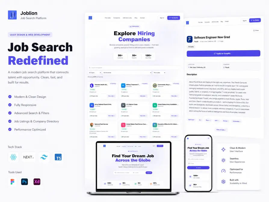 Jobilion — Recruiter Job Board Platform