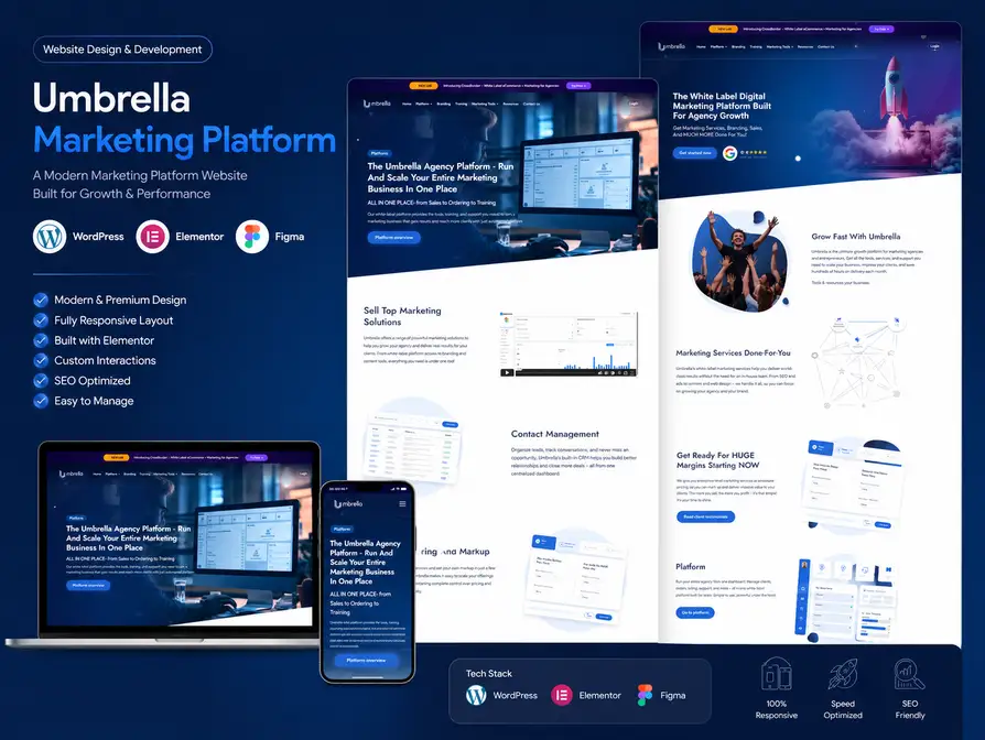 Umbrella — Digital Marketing Platform for Agencies