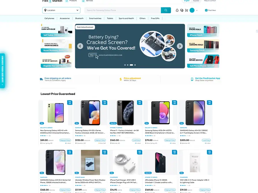 FlexeMarket — US-Based Multivendor E-Commerce Marketplace